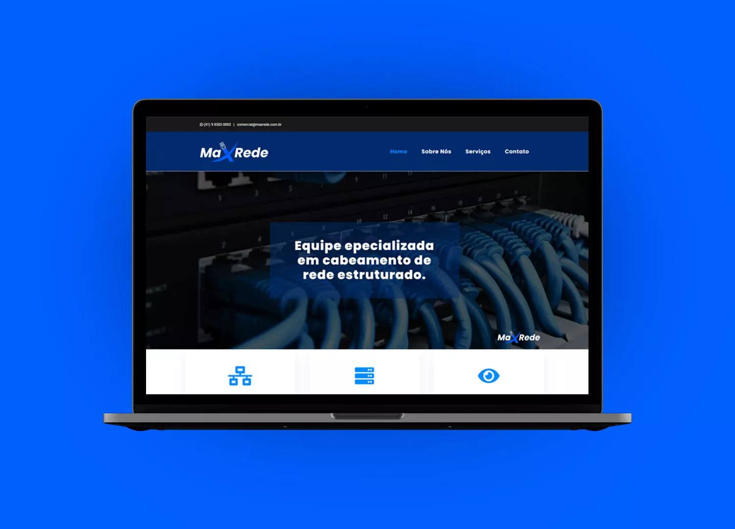 WebSite Maxrede WeBlaster